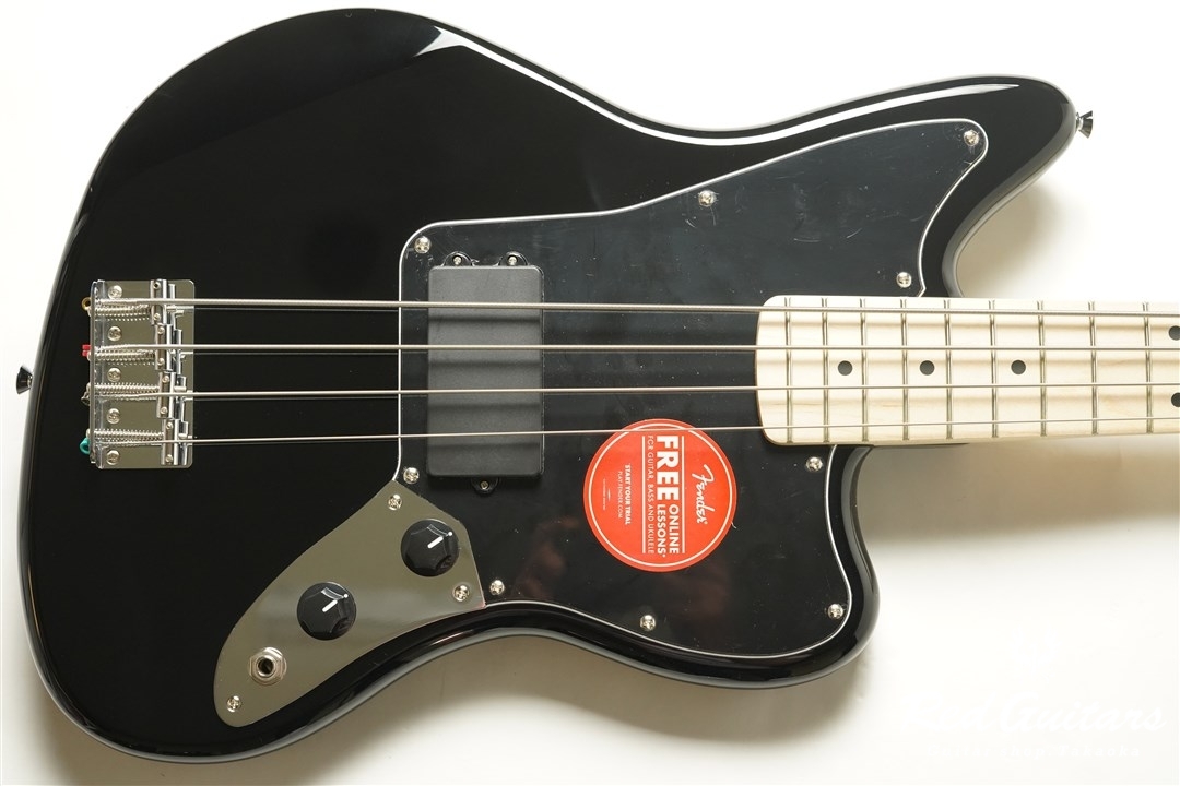 Squier by Fender AFFINITY SERIES JAGUAR BASS H - Black | Red